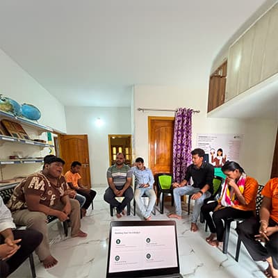 Financial literacy session on budgeting and digital tools